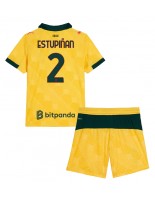 AC Milan Pervis Estupinan #2 Kolmaspaita Lasten 2025-26 Lyhythihainen (+ shortsit)